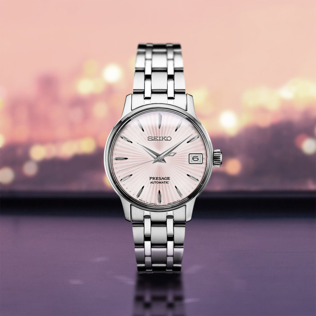 SEIKO Presage Cocktail Time 'Cosmopolitan' Automatic Γυναικείο SRP839J1