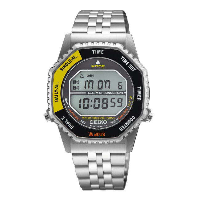 EIKO Conceptual Series Digital Quartz in Black & Yellow SMGG17P1