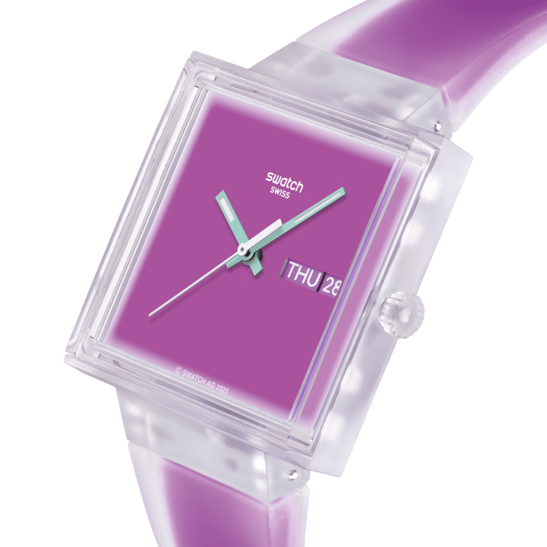 SWATCH WHAT IF...SEE THRU MAGENTA? SO38K705