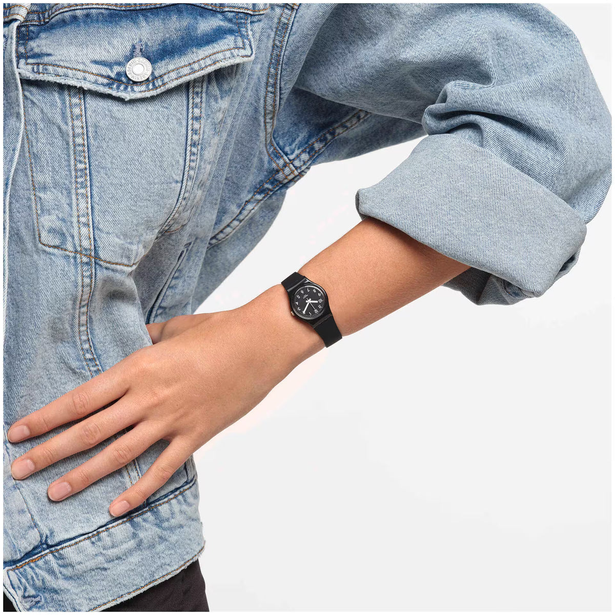SWATCH LADY BLACK SINGLE LB170E