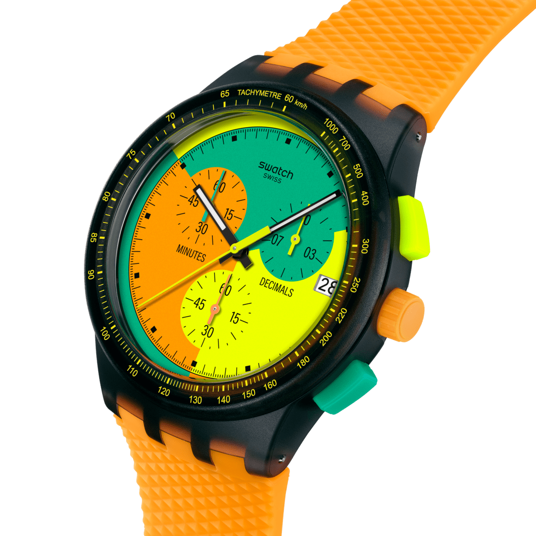 SUSB422 SWATCH NEON SIGNAL FLAG