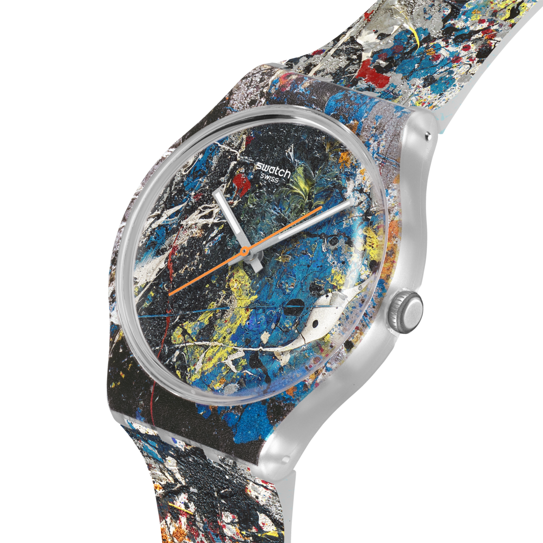 SUOZ366 SWATCH POLLOCK'S ALCHEMY