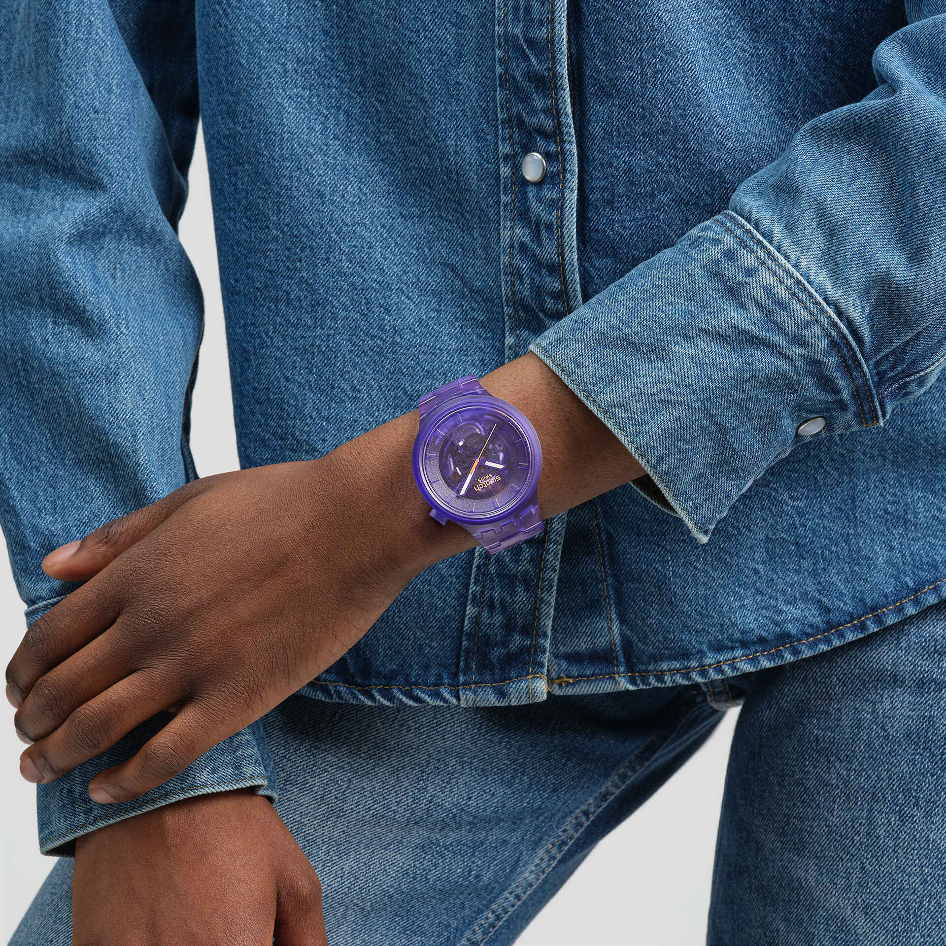 SWATCH PURPLE JOY SB05V103