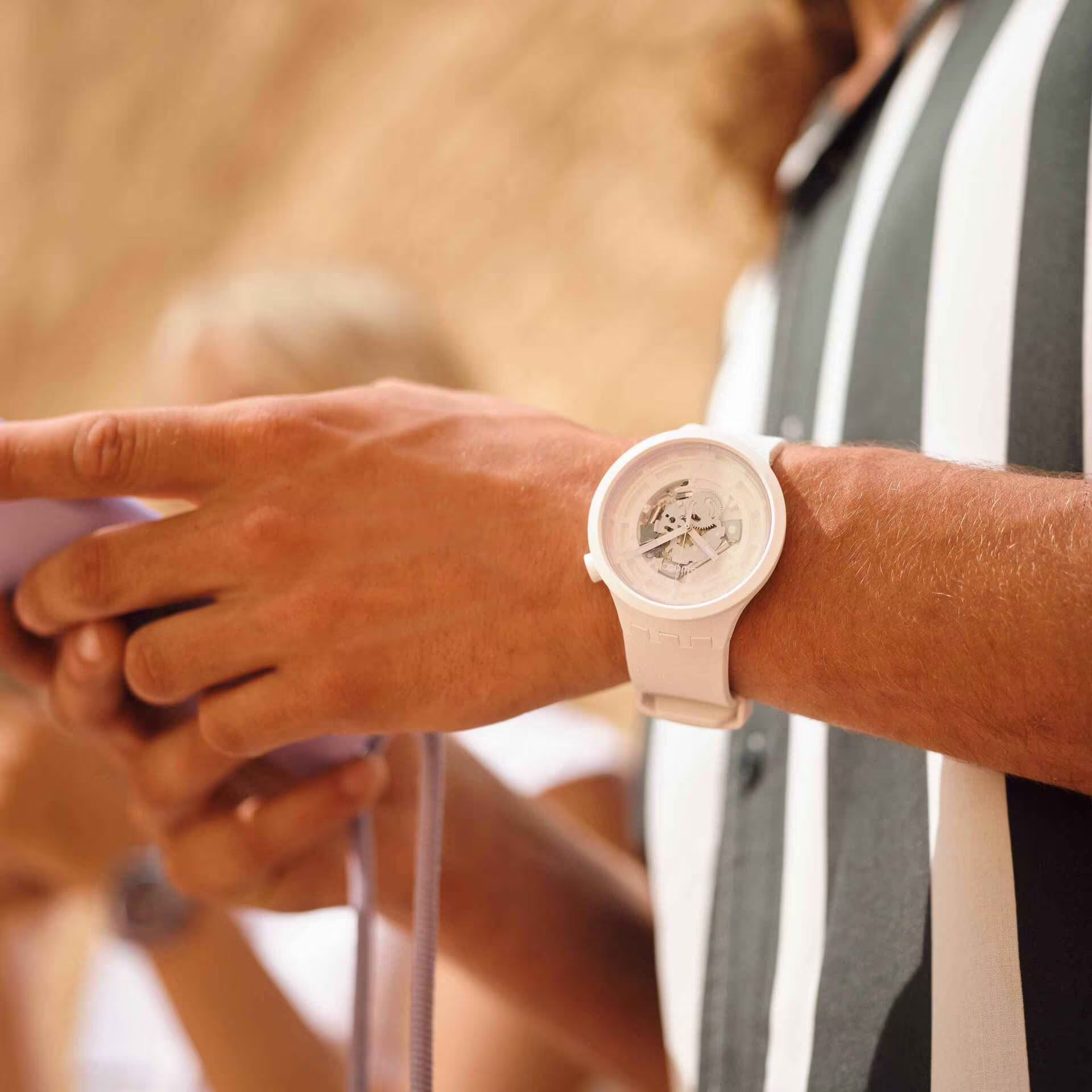 SWATCH C-WHITE BOOST SB03W100