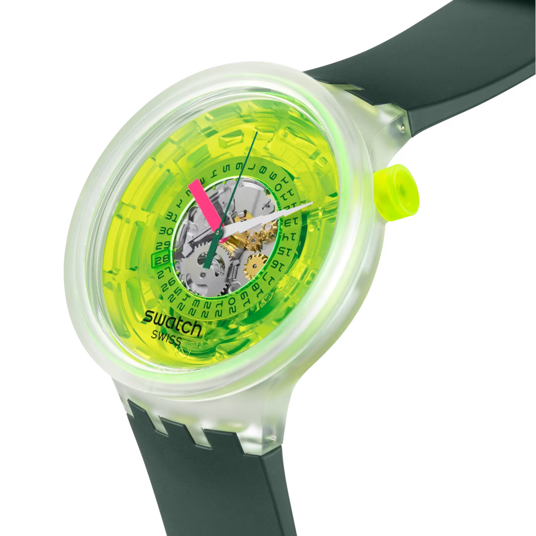 SWATCH BLINDED BY NEON BIG BOLD SBO5K400