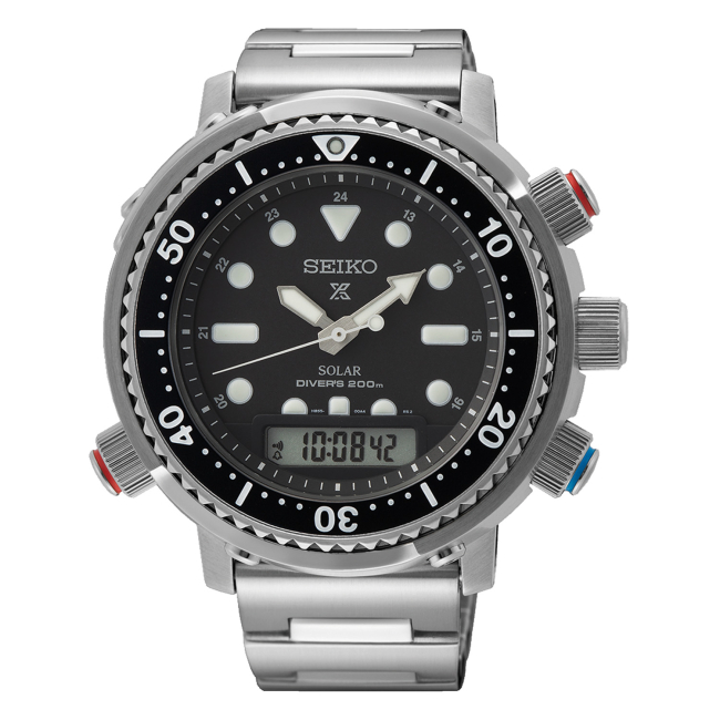 SEIKO Prospex Solar 'Arnie' Hybrid Diver’s 40th Anniversary Ανδρικό SNJ033P1