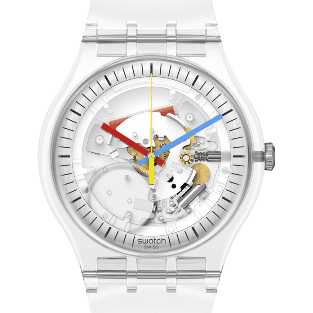 SWATCH CLEARLY NEW GENT SO29K100-S06