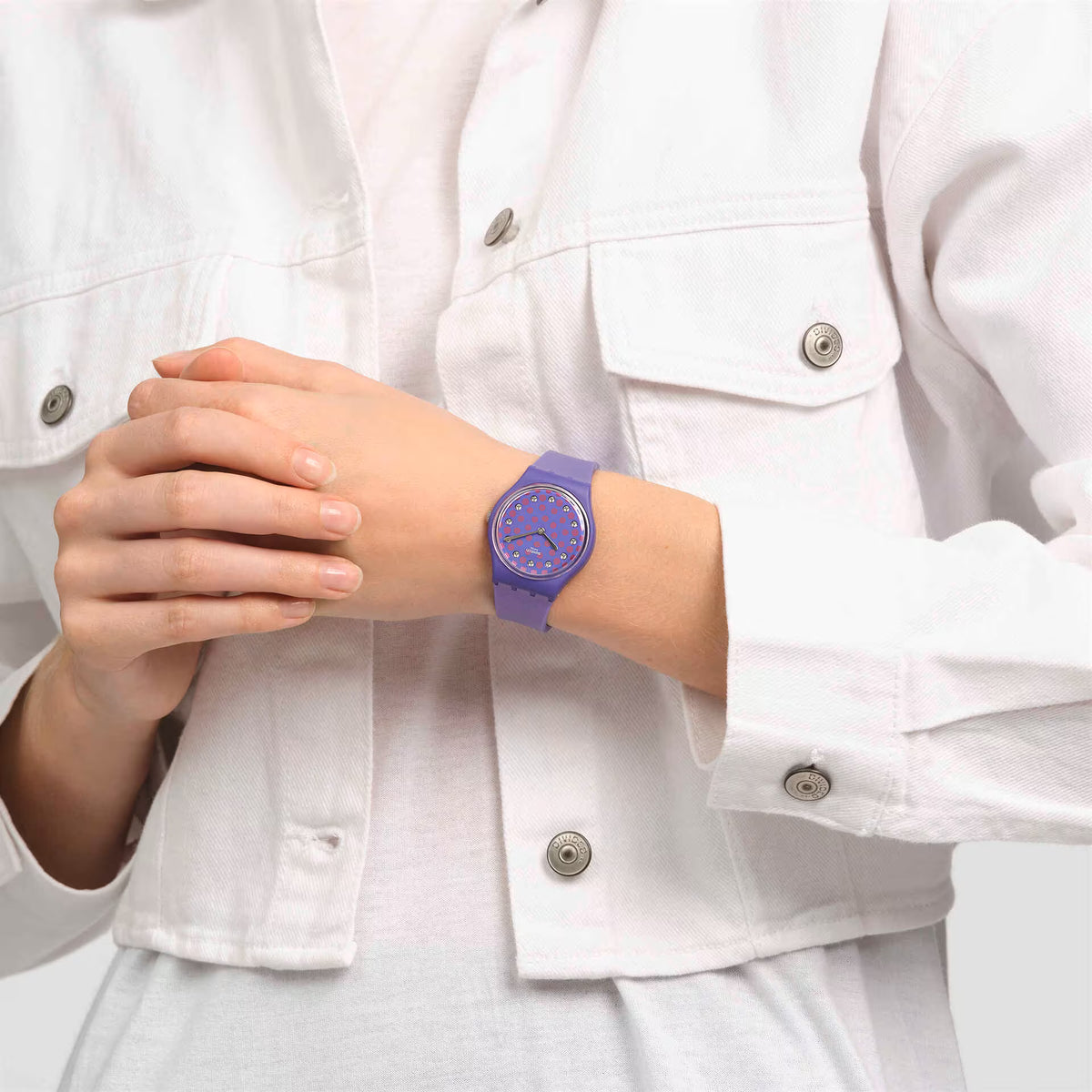 SWATCH PERFECT PLUM SO31V100