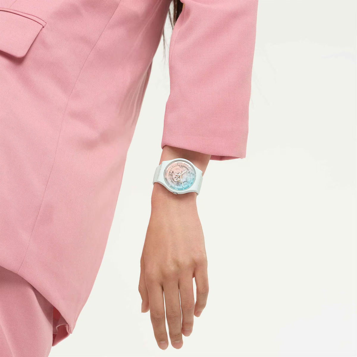 SWATCH FLEETINGLY ICEBLUE SO32S101