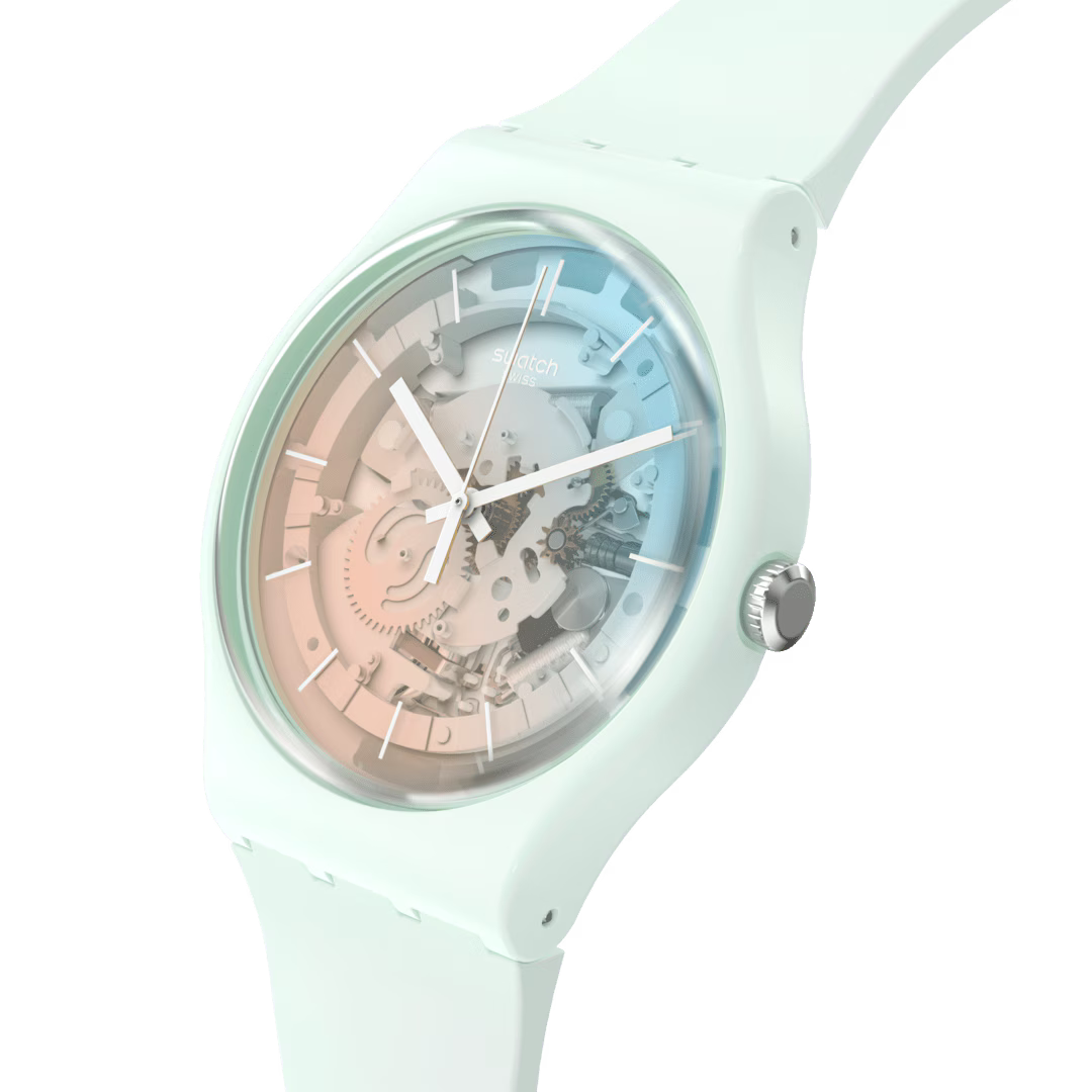 SWATCH FLEETINGLY ICEBLUE SO32S101