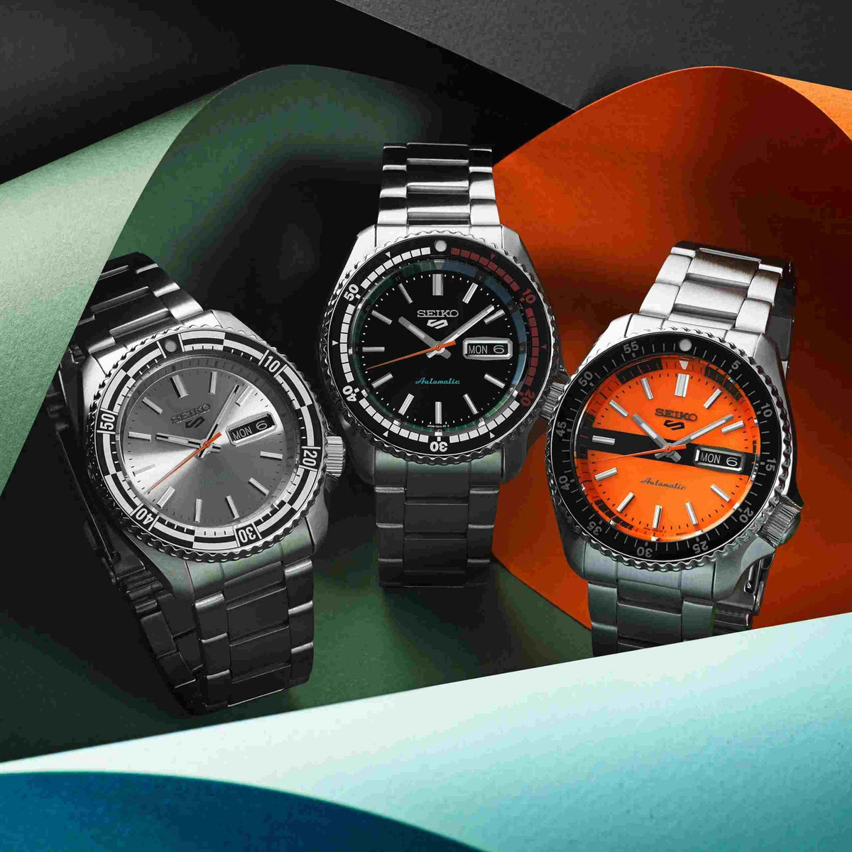 SEIKO 5 Sports The 'New Rally Diver' Retro Colour Collection Automatic SRPK09K1J/SPECIAL EDITION