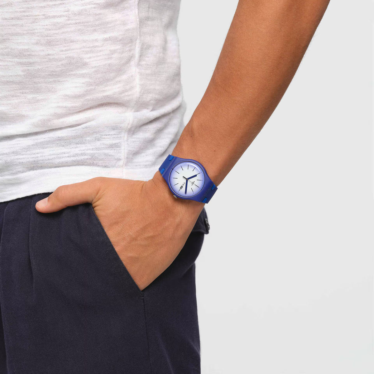 SWATCH NEW GENT VIOLET VERBENA SUON716