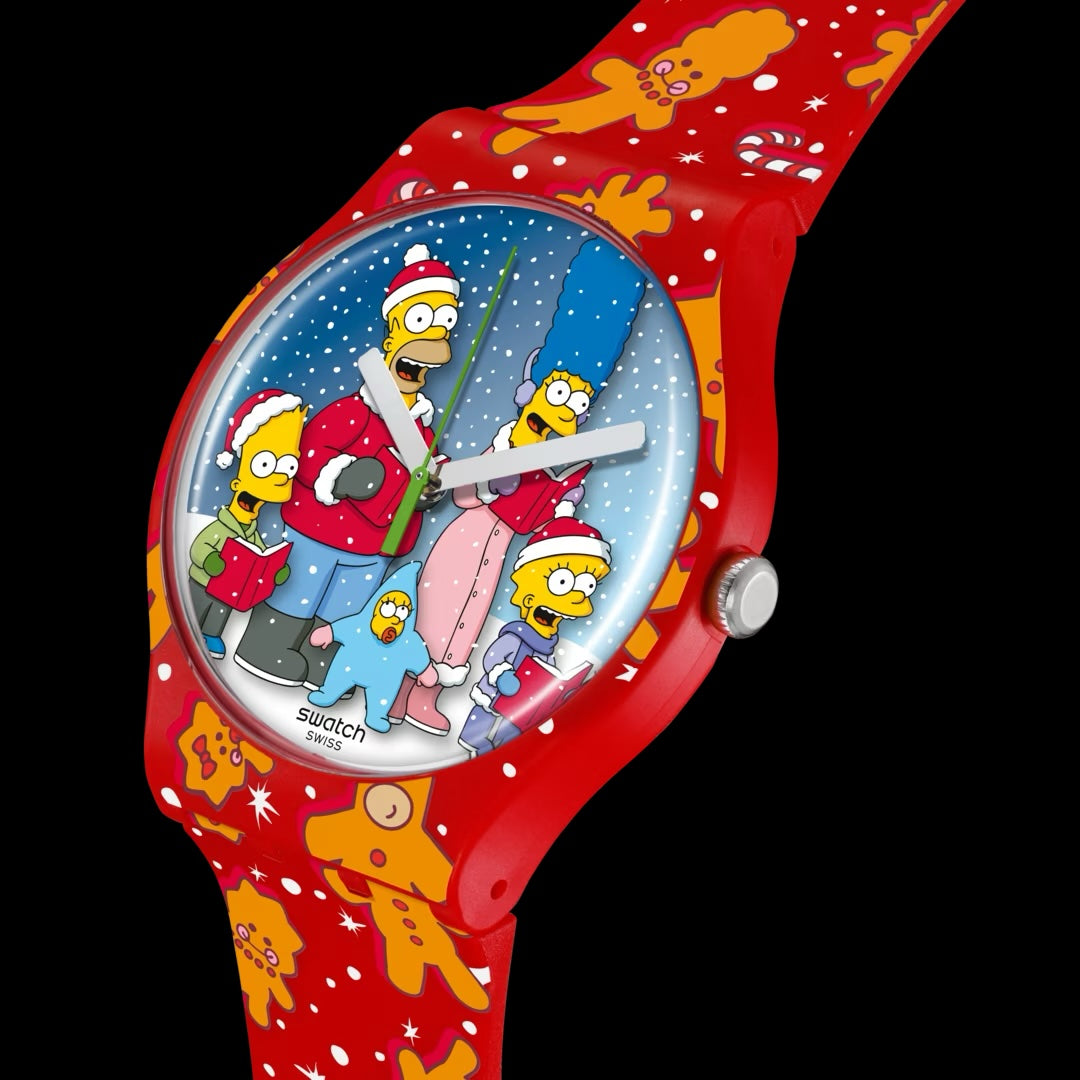 SWATCH WONDROUS WINTER WONDERLAND SUOZ361
