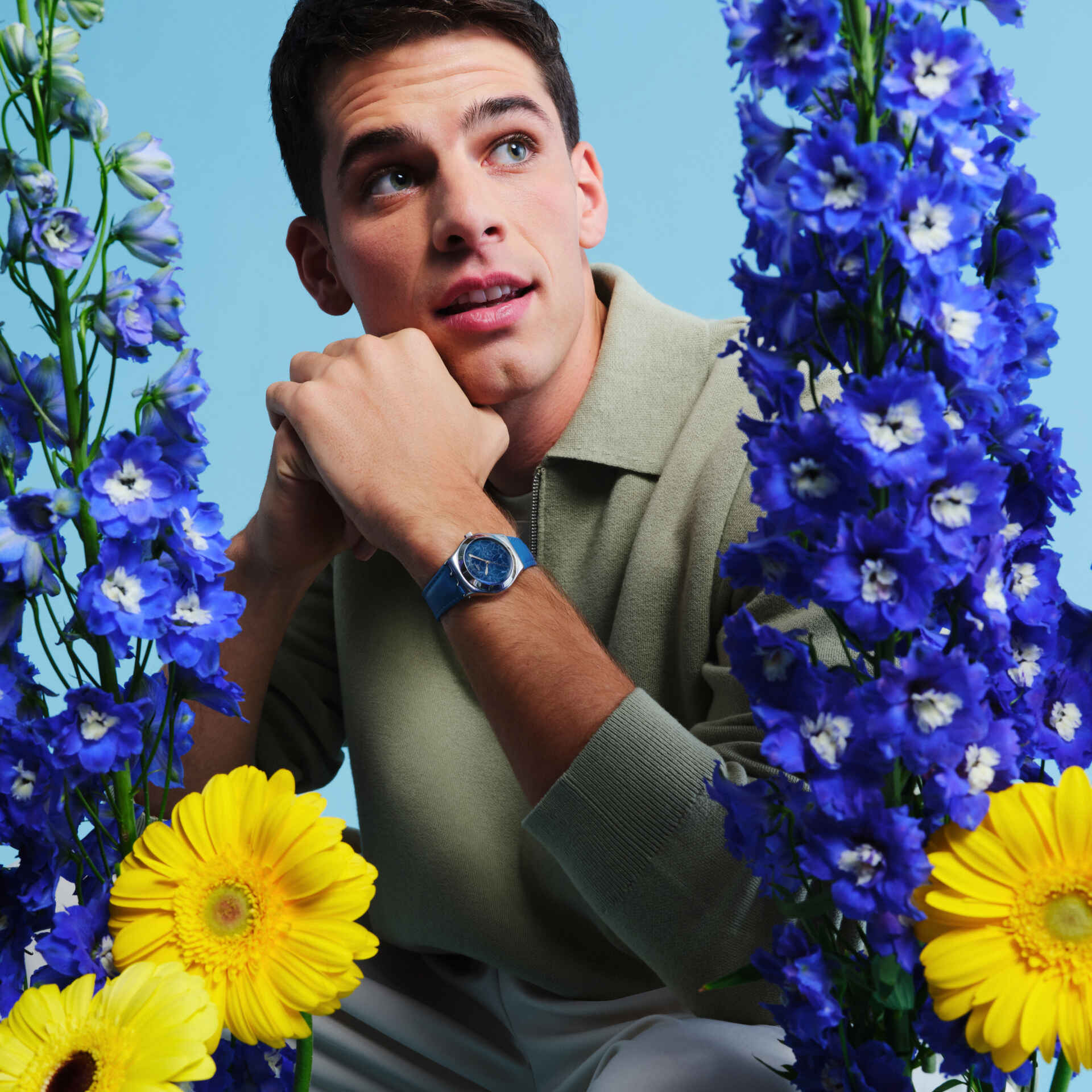 SWATCH BLUE PETAL PROMISE YLS235