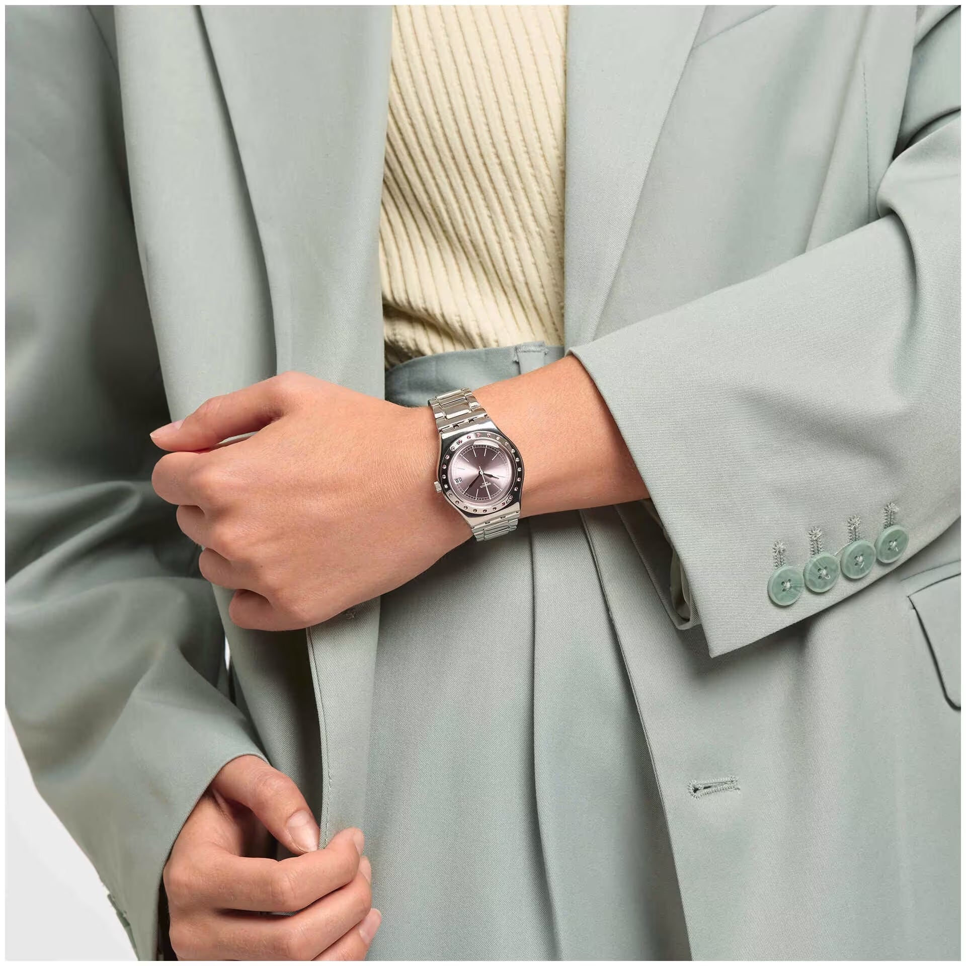 SWATCH PINKAROUND YLS455G