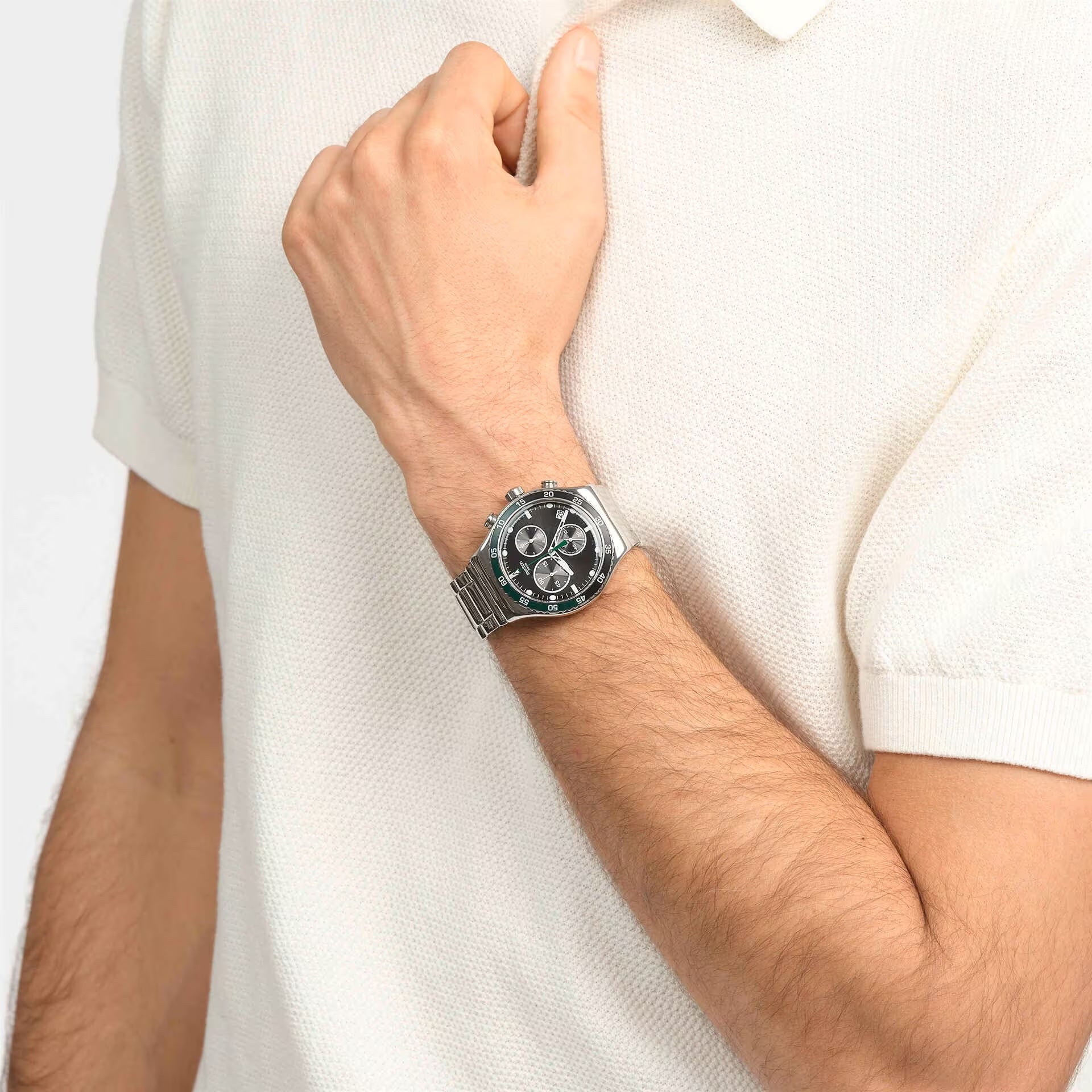 SWATCH DARK GREEN IRONY YVS506G