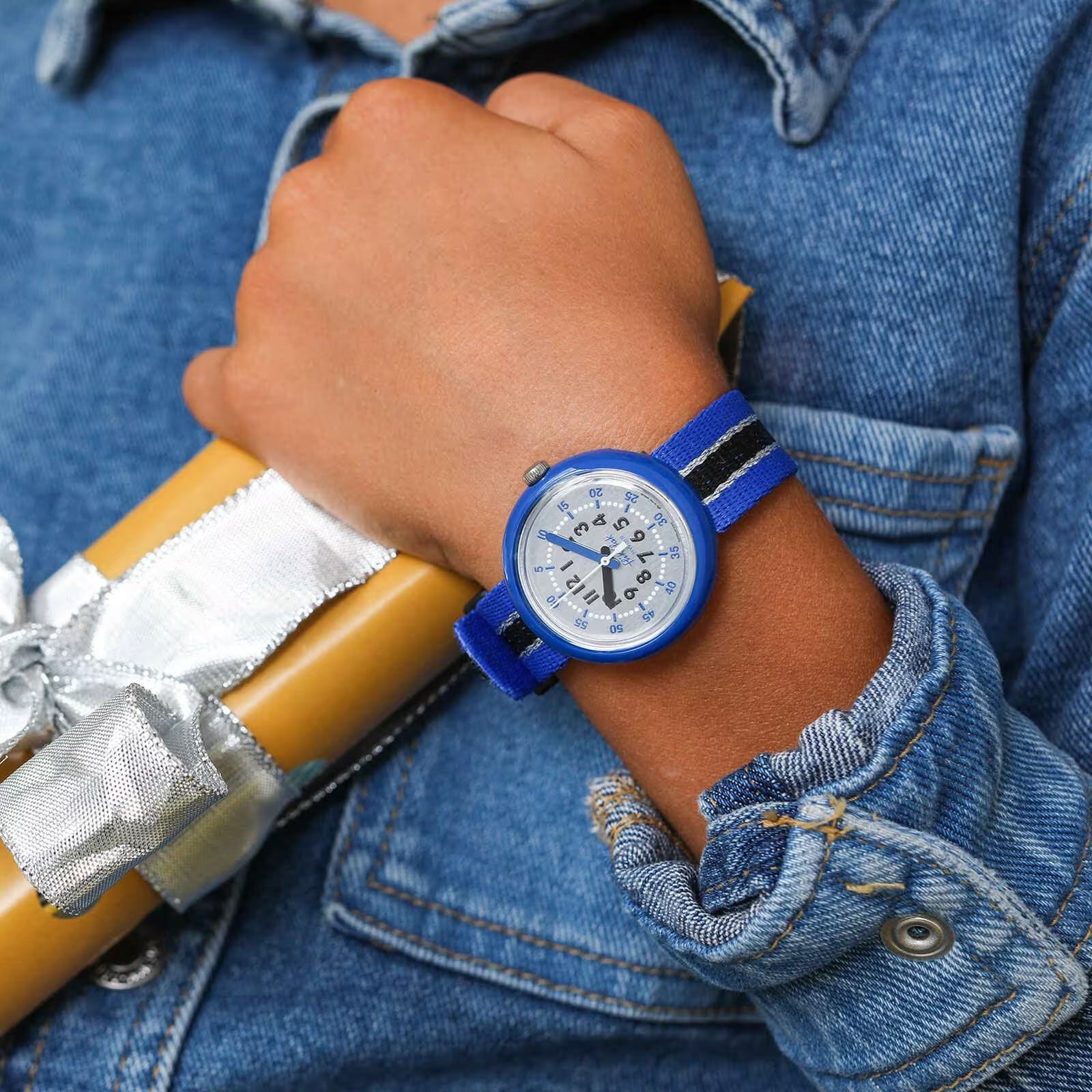 FLIK FLAK SHINE IN SILVER ZFPNP130