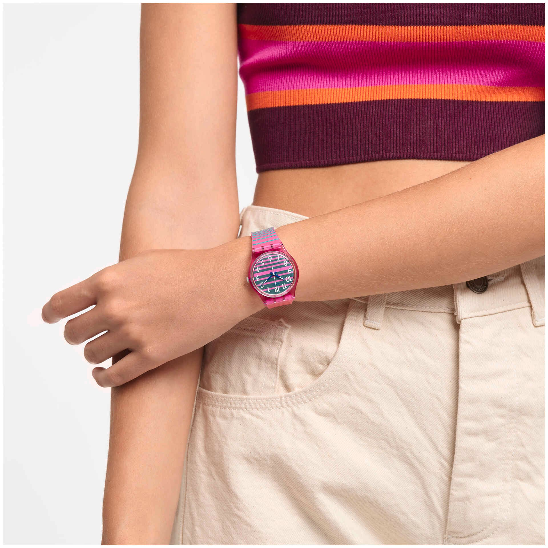 SWATCH ELECTRIFYING SUMMER SO28P105
