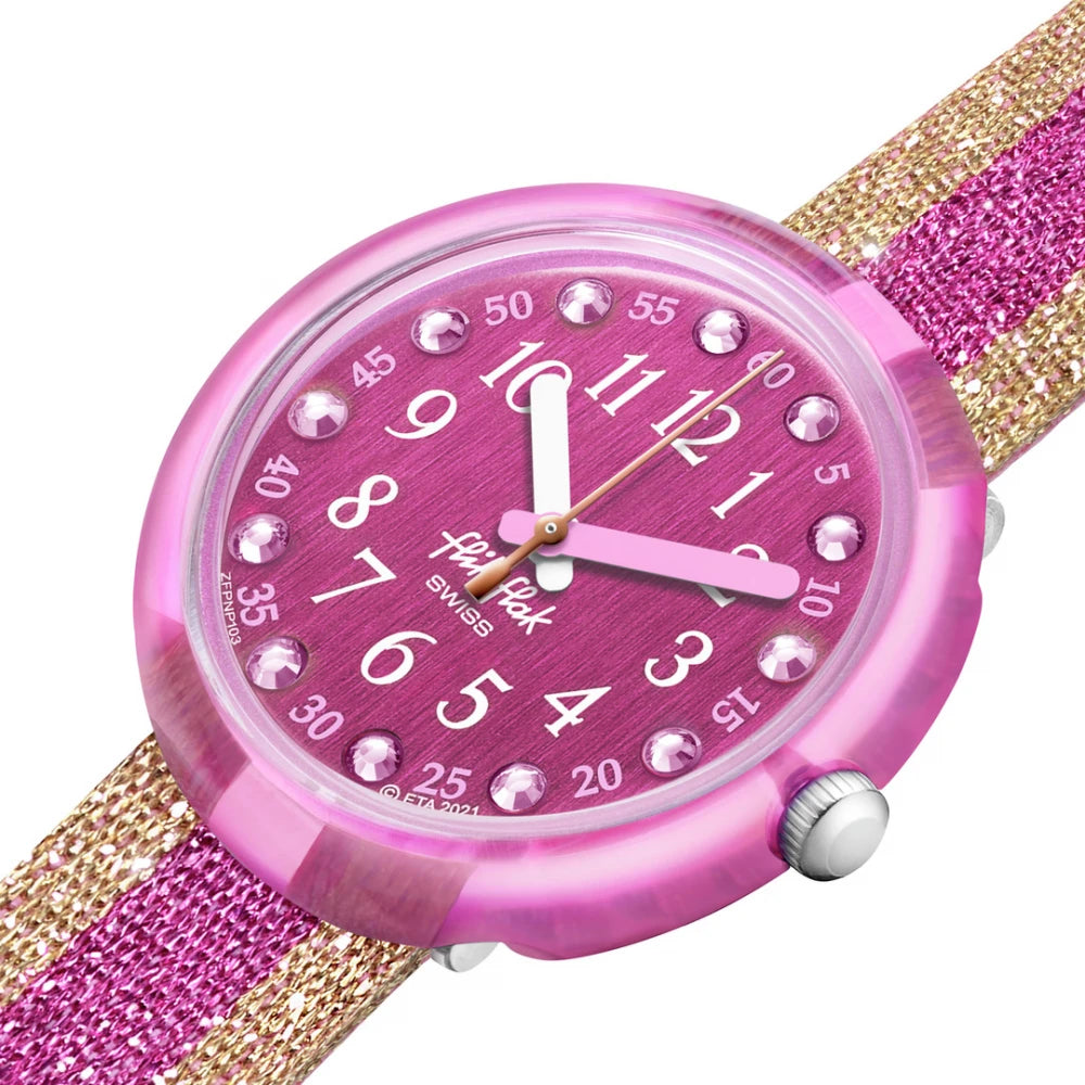 FLIK FLAK SHINE IN PINK ZFPNP105