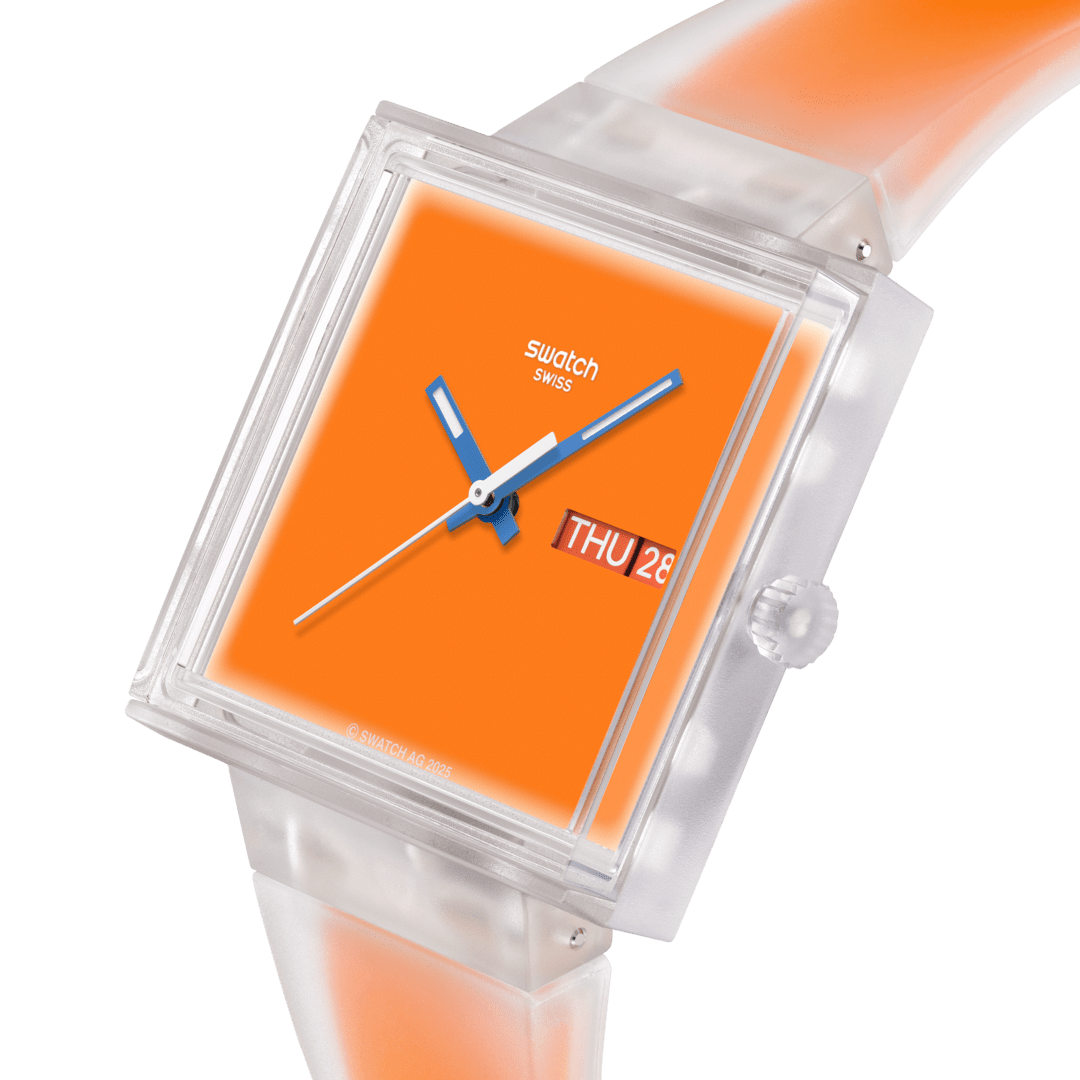 SWATCH WHAT IF...SEE THRU ORANGE? SO38K704