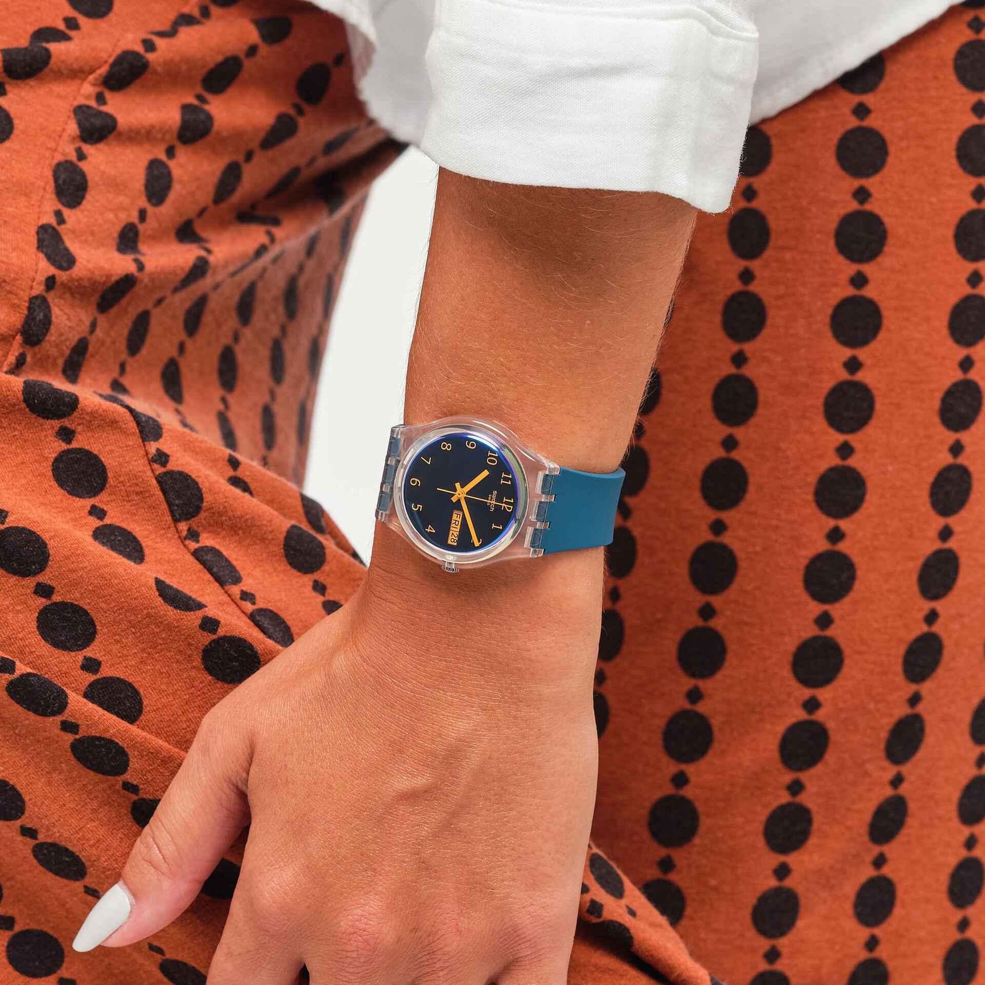 SWATCH BLUE AWAY SO28K700
