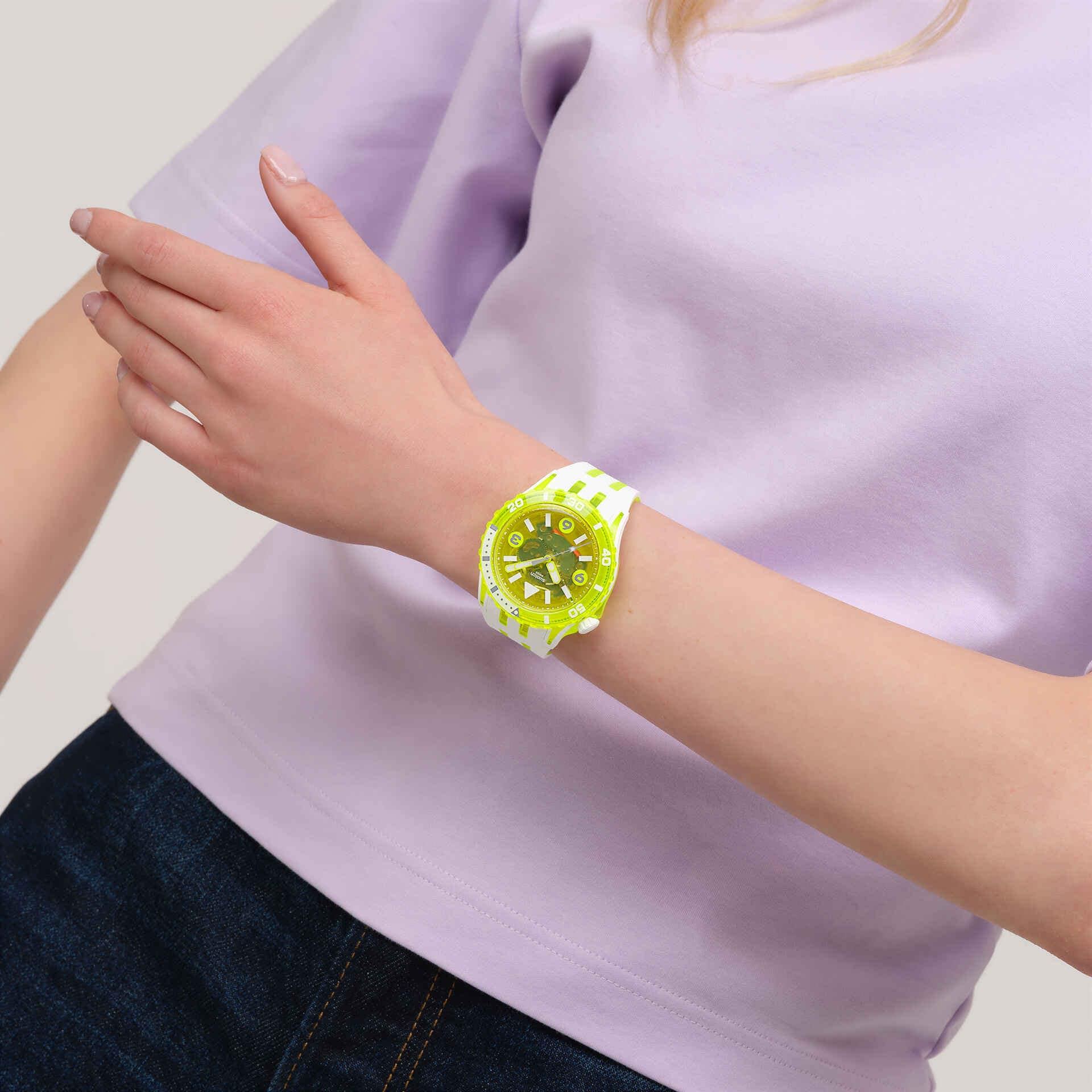 SWATCH EGG YOLK SSCU09J100