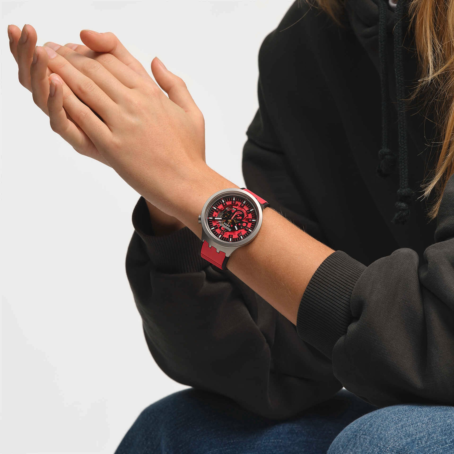SWATCH RED JUICY SB07S110