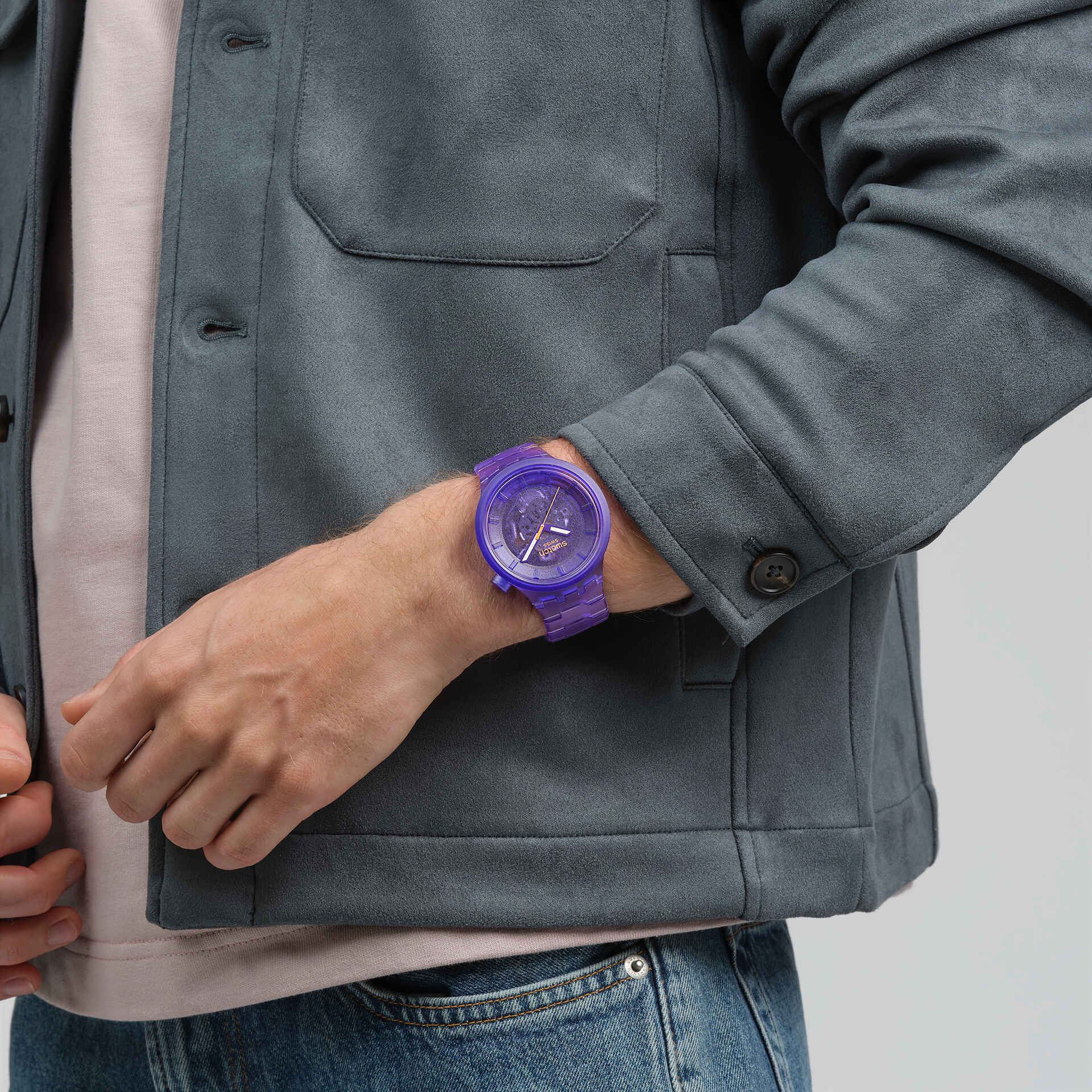 SWATCH PURPLE JOY SB05V103