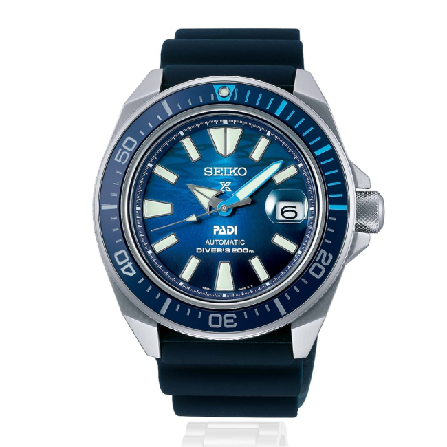 SEIKO Prospex 'Great Blue' Samurai Scuba PADI Special Edition Automatic SRPJ93K1
