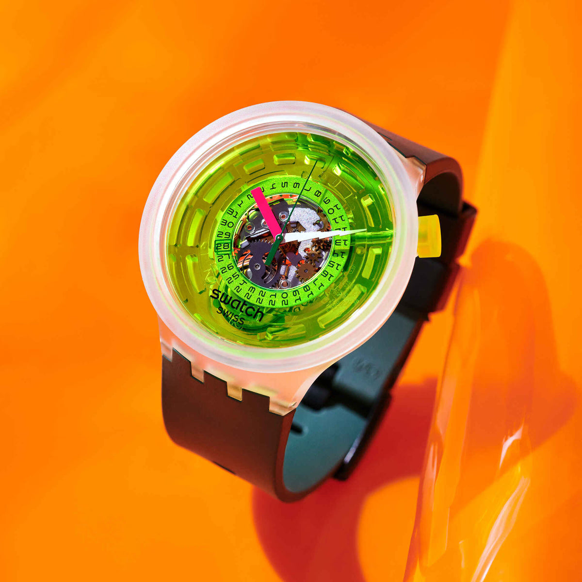 SWATCH BLINDED BY NEON BIG BOLD  SBO5K400
