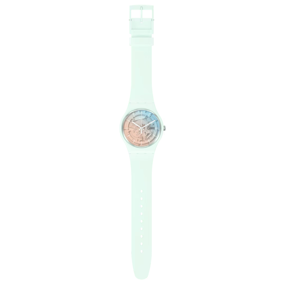 SWATCH FLEETINGLY ICEBLUE SO32S101