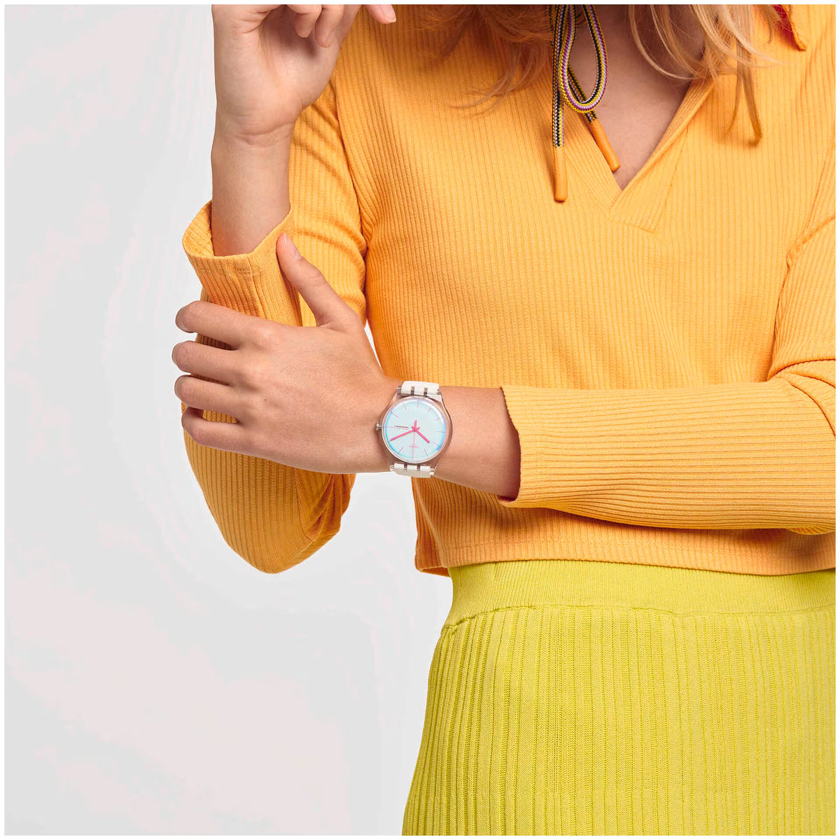 SWATCH POLAWHITE SO29K704-S14