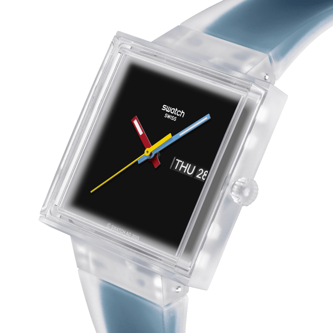 SWATCH WHAT IF...SEE THRU BLACK? SO38K700