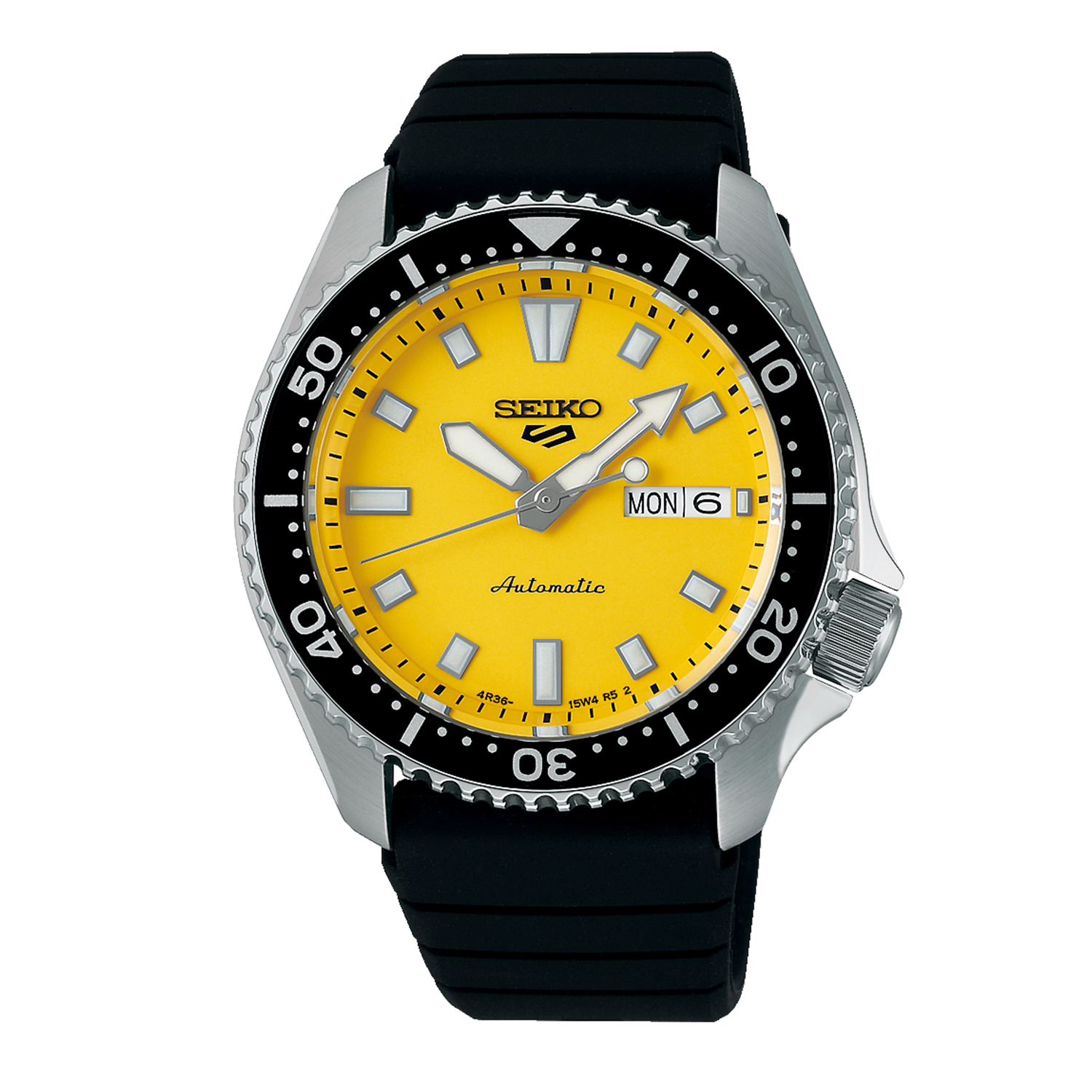 SEIKO 5 Sports SKX Redux in Ki-iro Yellow Automatic SRPL87K1J