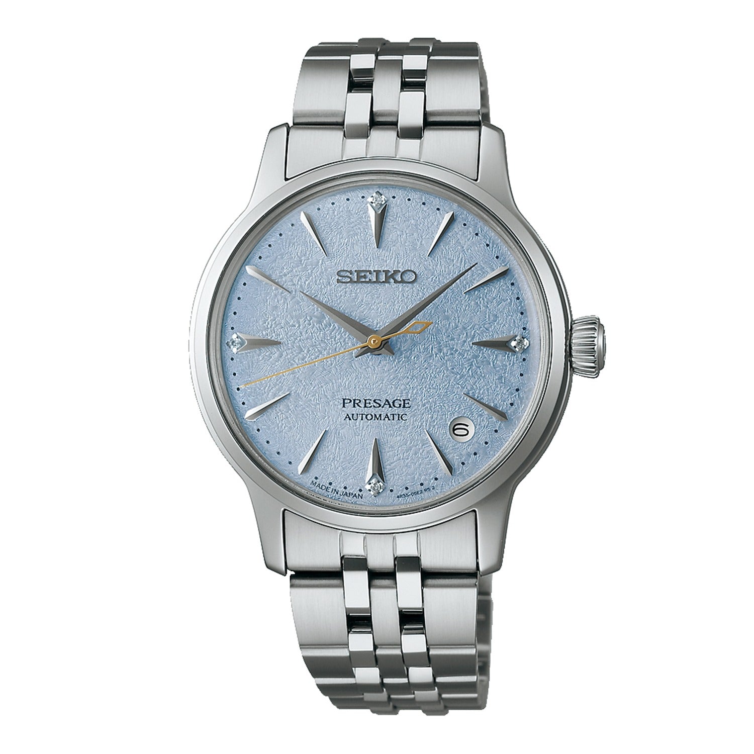 SEIKO Presage 'Frozen Skydiving' Diamond Cocktail Time 34mm Automatic SRPL61J1