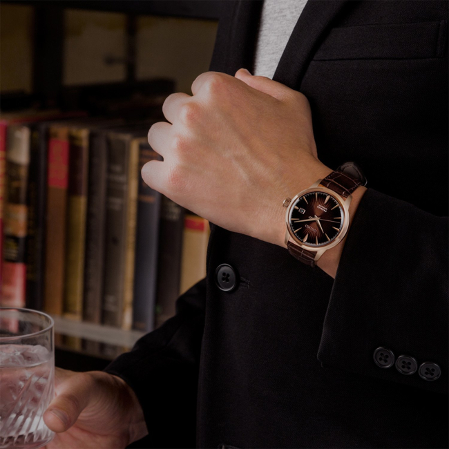 SEIKO Presage Cocktail Time: 'Manhattan' Automatic Ανδρικό SRPB46J1