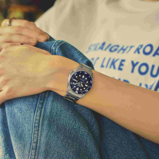 SEIKO 5 Sports SKX New Colour Collection 'Street Denim' Automatic Unisex SRPL77K1J