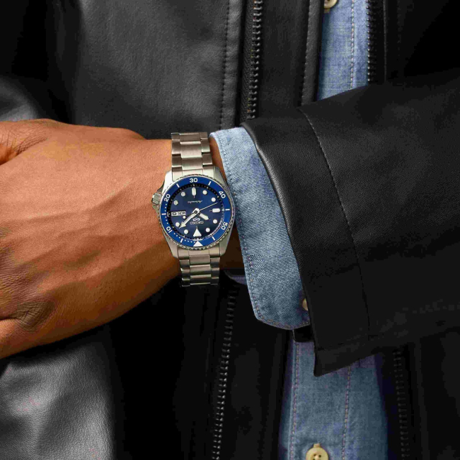 SEIKO 5 Sports SKX New Colour Collection 'Street Denim' Automatic Unisex SRPL77K1J