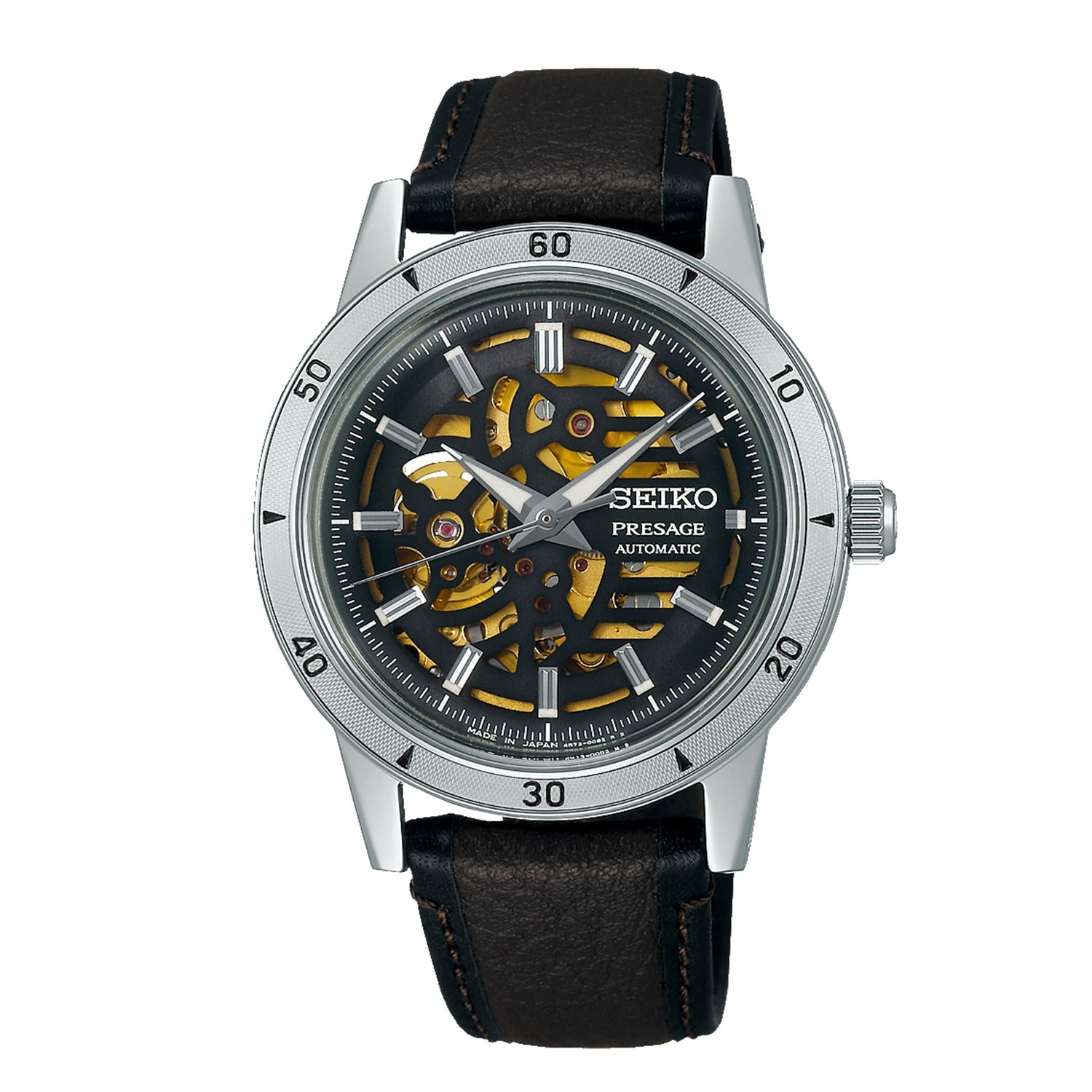 SEIKO Presage Style 60s 'Elegant yet Rugged' Biker style Automatic SSA461J1