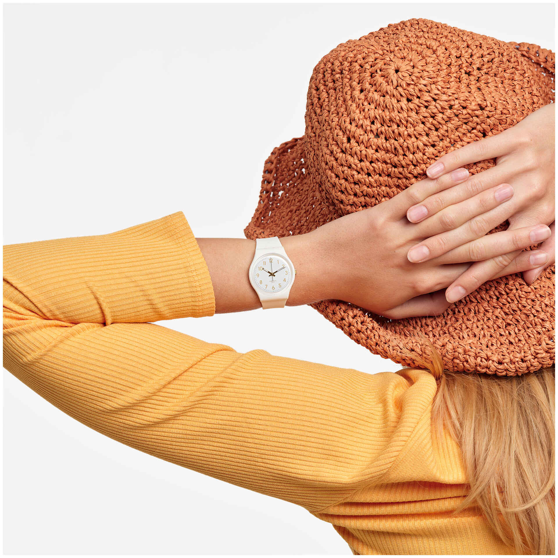 SWATCH WHITE BISHOP SO28W106-S14